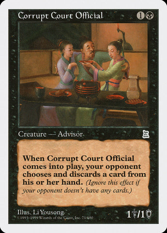 Corrupt Court Official [Portal Three Kingdoms]