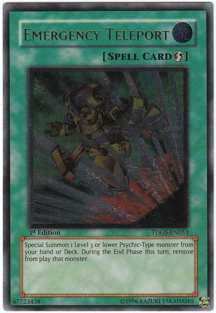Emergency Teleport (UTR) [TDGS-EN053] Ultimate Rare