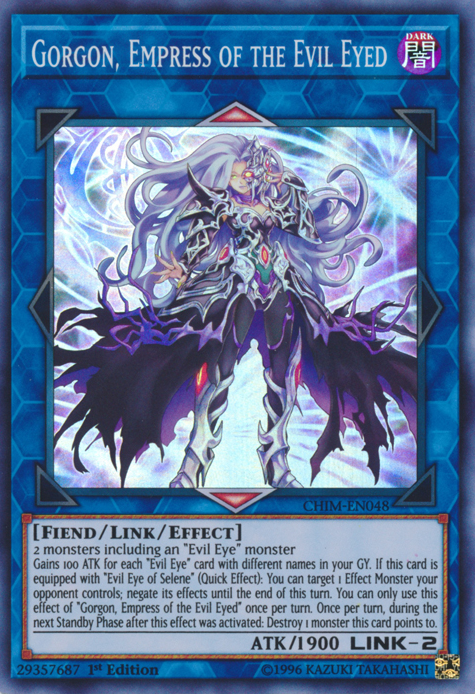 Gorgon, Empress of the Evil Eyed [CHIM-EN048] Super Rare