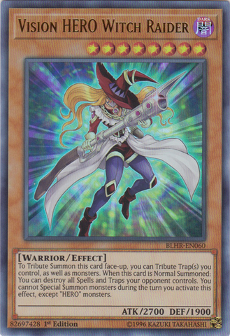 Vision HERO Witch Raider [BLHR-EN060] Ultra Rare