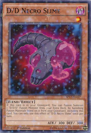 D/D Necro Slime (Starfoil) [SP17-EN027] Starfoil Rare