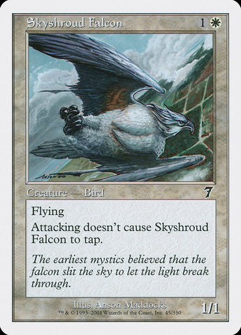 Skyshroud Falcon [Seventh Edition]