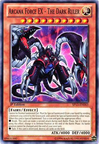 Arcana Force EX - The Dark Ruler [SP13-EN043] Common