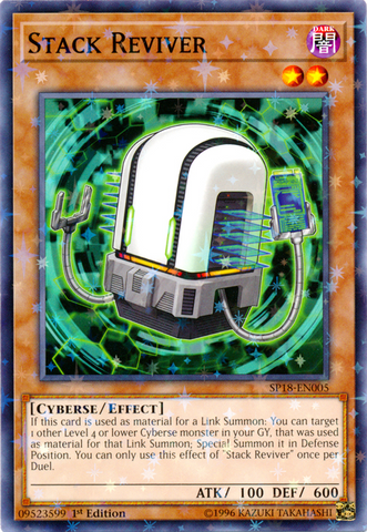Stack Reviver (Starfoil) [SP18-EN005] Starfoil Rare