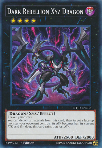 Dark Rebellion Xyz Dragon [LEHD-ENC33] Common