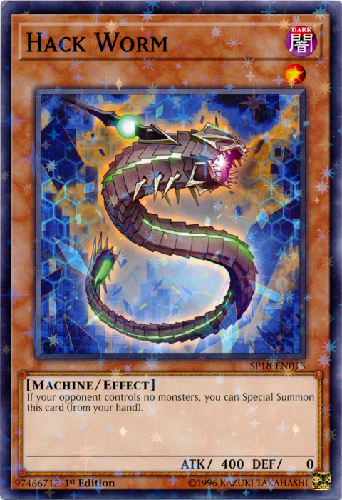 Hack Worm (Starfoil) [SP18-EN015] Starfoil Rare