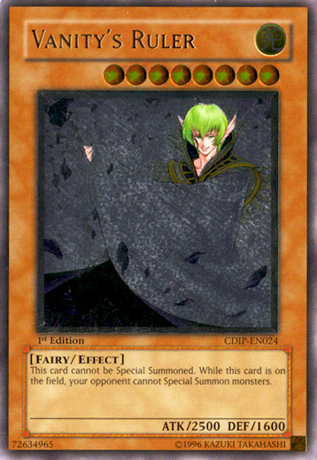 Vanity's Ruler (UTR) [CDIP-EN024] Ultimate Rare