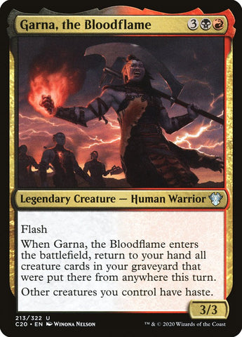 Garna, the Bloodflame [Commander 2020]