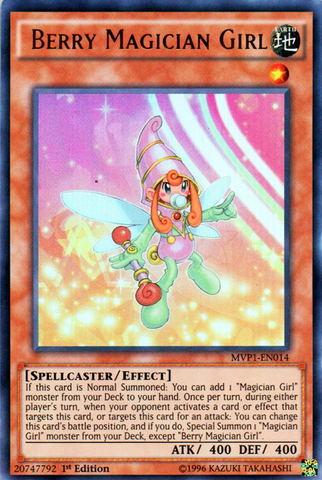 Berry Magician Girl [MVP1-EN014] Ultra Rare
