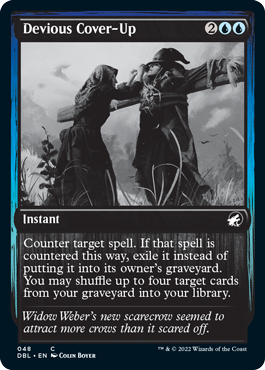 Devious Cover-Up [Innistrad: Double Feature]