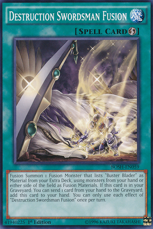 Destruction Swordsman Fusion [BOSH-EN059] Common