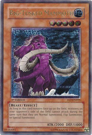 Big-Tusked Mammoth (UTR) [FET-EN015] Ultimate Rare