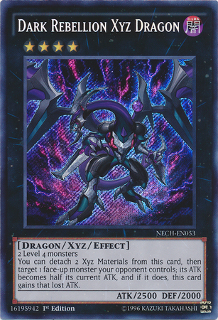 Dark Rebellion Xyz Dragon [NECH-EN053] Secret Rare