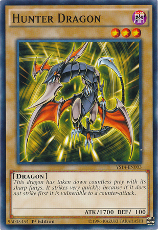 Hunter Dragon [YS14-EN003] Common