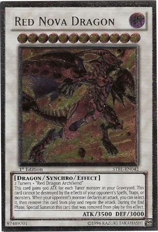 Red Nova Dragon [STBL-EN042] Ultimate Rare