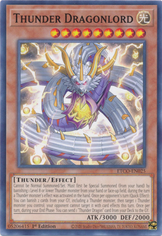 Thunder Dragonlord [ETCO-EN025] Common
