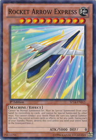 Rocket Arrow Express [SP14-EN015] Starfoil Rare