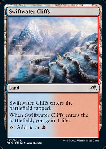 Swiftwater Cliffs [Kamigawa: Neon Dynasty]