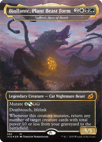 Nethroi, Apex of Death - Biollante, Plant Beast Form (Godzilla Series) [Ikoria: Lair of Behemoths]