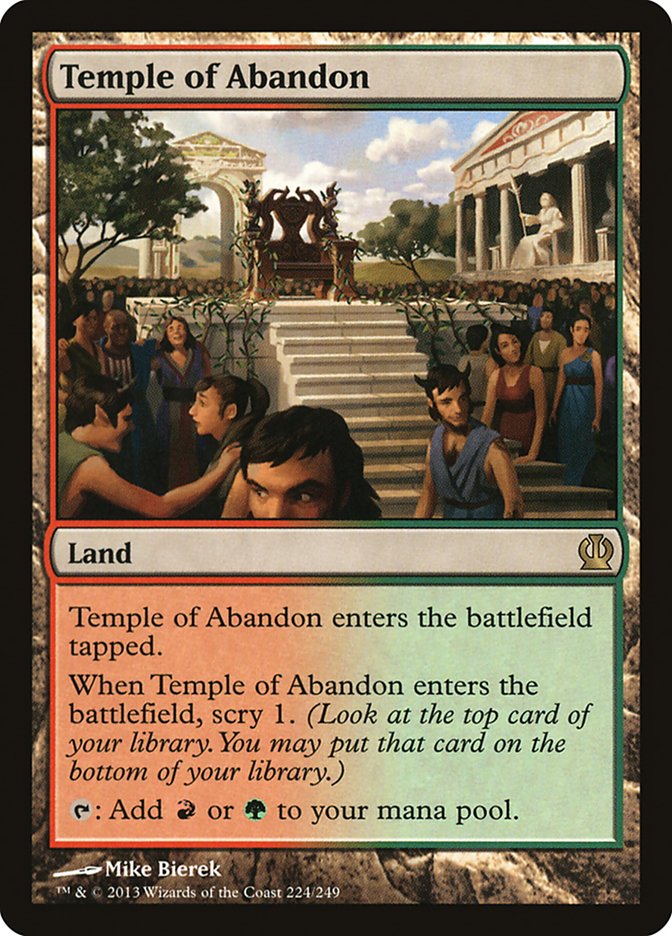 Temple of Abandon [Theros] | GameZilla