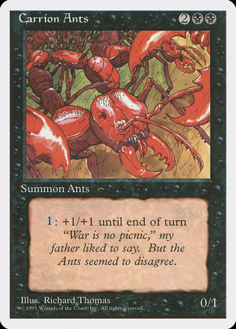 Carrion Ants [Fourth Edition]