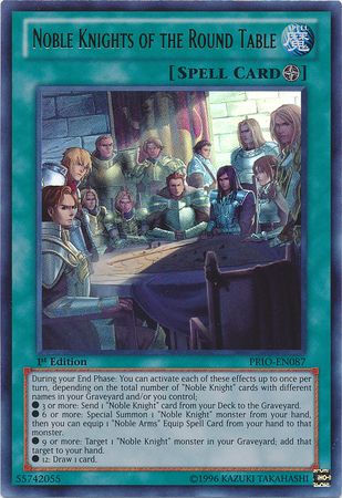 Noble Knights of the Round Table [PRIO-EN087] Ultra Rare