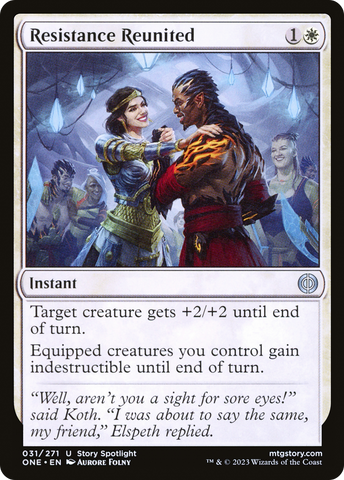 Resistance Reunited [Phyrexia: All Will Be One]