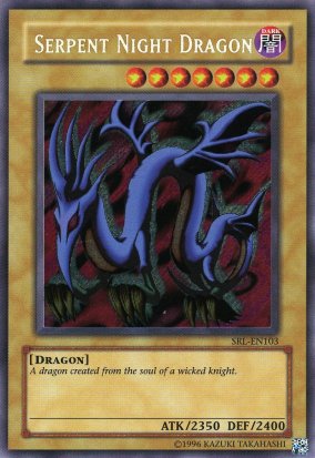 Serpent Night Dragon [SRL-103] Secret Rare