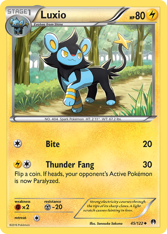 Luxio (45/122) [XY: BREAKpoint]