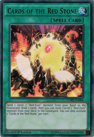 Cards of the Red Stone [CORE-EN060] Ultra Rare
