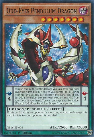 Odd-Eyes Pendulum Dragon [YS16-EN008] Common