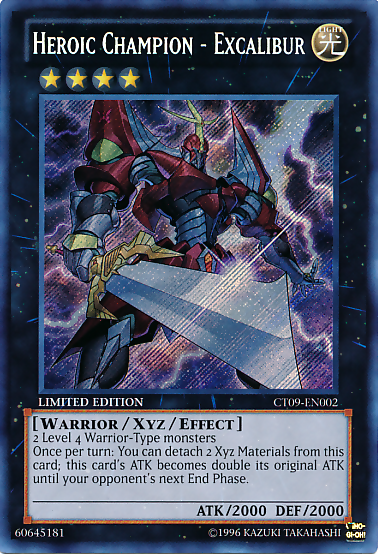 Heroic Champion - Excalibur [CT09-EN002] Secret Rare