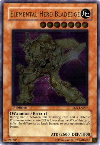 Elemental Hero Bladedge [EEN-EN007] Ultimate Rare