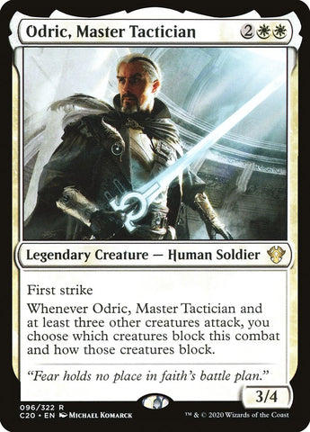 Odric, Master Tactician [Commander 2020]