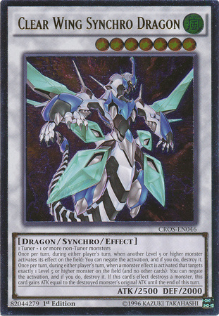 Clear Wing Synchro Dragon (UTR) [CROS-EN046] Ultimate Rare