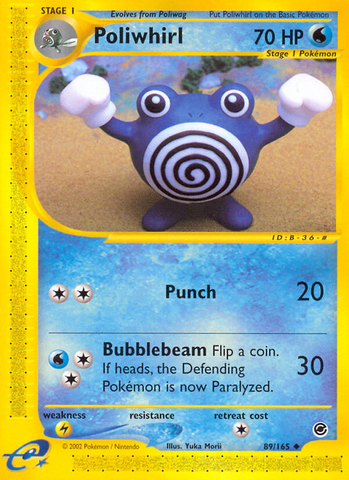 Poliwhirl (89/165) [Expedition: Base Set]
