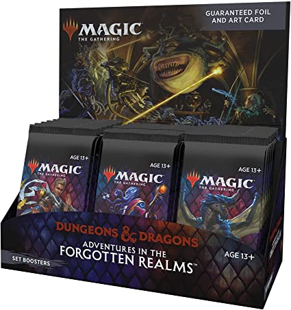 MTG D&D Adventures In The Forgotten Realms Set Booster Box (30 Packs)