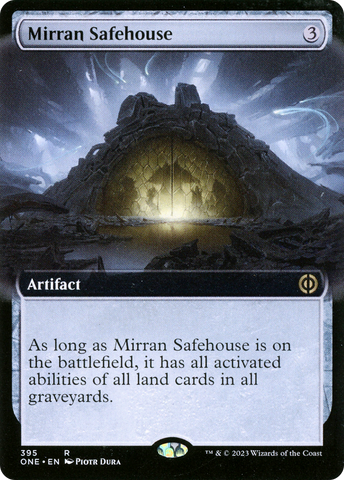 Mirran Safehouse (Extended Art) [Phyrexia: All Will Be One]