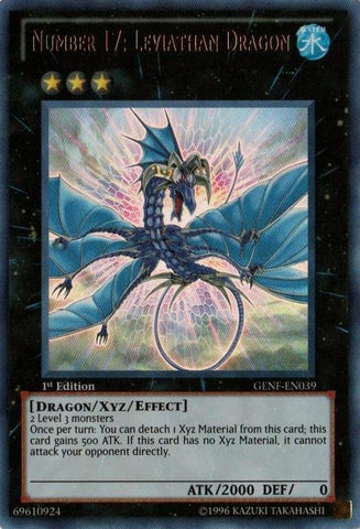 Number 17: Leviathan Dragon [GENF-EN039] Ultra Rare