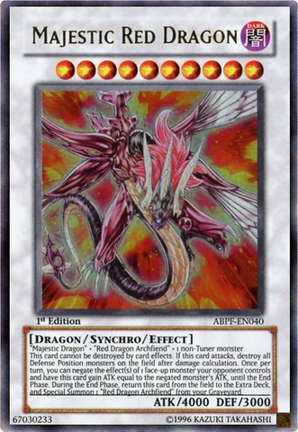 Majestic Red Dragon [ABPF-EN040] Ultra Rare