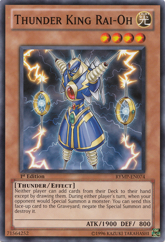 Thunder King Rai-Oh [RYMP-EN074] Common