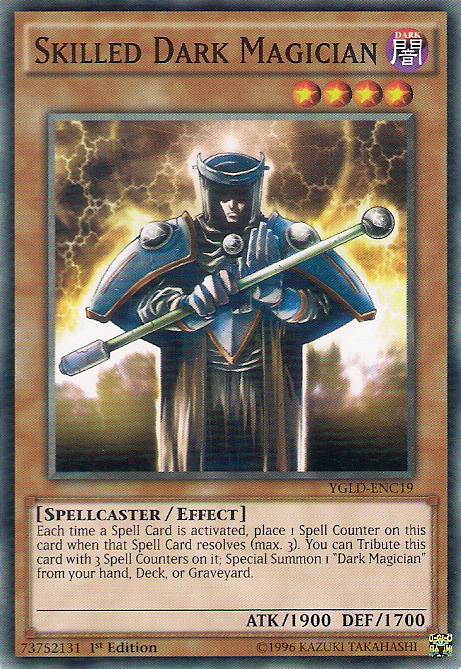 Skilled Dark Magician (C) [YGLD-ENC19] Common