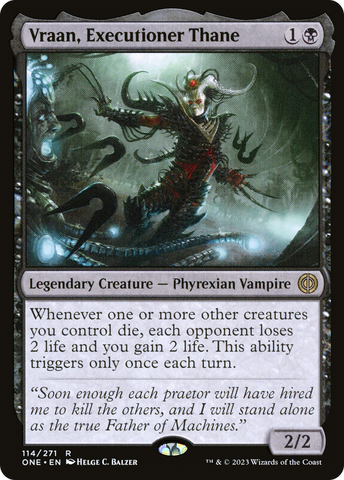 Vraan, Executioner Thane [Phyrexia: All Will Be One]