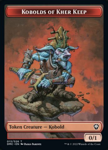 Kobolds of Kher Keep Token [Dominaria United Commander Tokens]