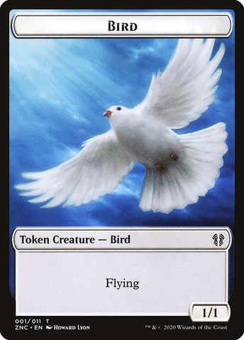Bird Token // Kor Ally Token [Zendikar Rising Commander Tokens]