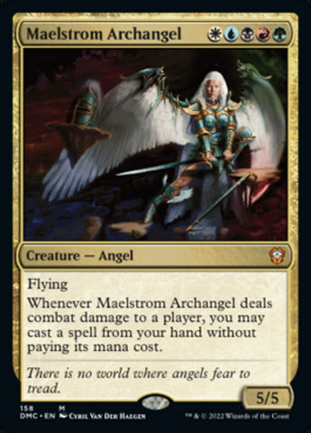 Maelstrom Archangel [Dominaria United Commander]