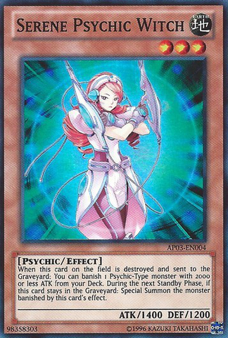 Serene Psychic Witch [AP03-EN004] Super Rare