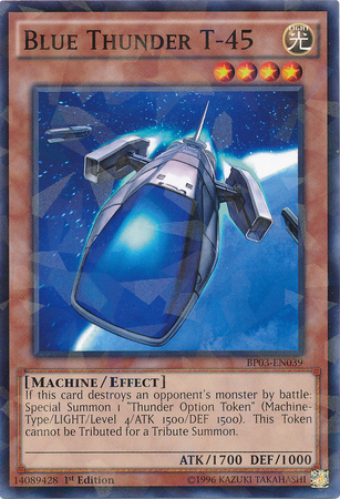 Blue Thunder T-45 (Shatterfoil) [BP03-EN039] Shatterfoil Rare