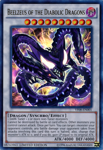 Beelzeus of the Diabolic Dragons [YF08-EN001] Ultra Rare