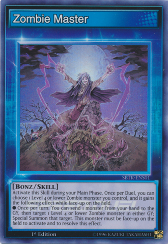 Zombie Master (Skill Card) [SBTK-ENS01] Super Rare